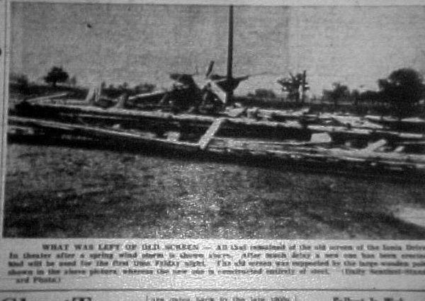 Ionia Drive-In Theatre - From Andrew The Libriarian (newer photo)
